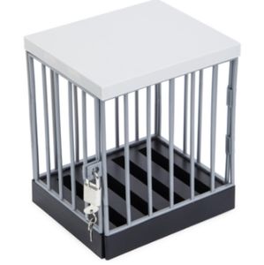 Storage with lock and key